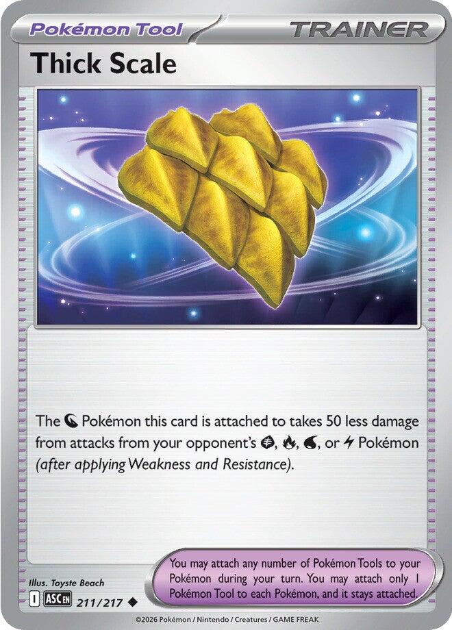 Thick Scale (211/217) [Mega Evolution: Ascended Heroes] | L.A. Mood Comics and Games