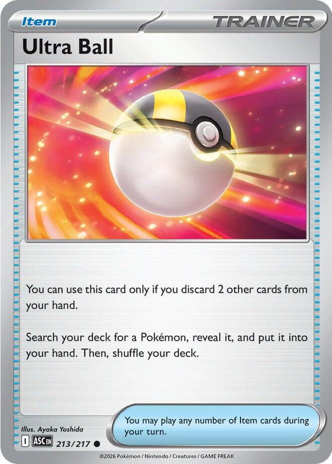 Ultra Ball (213/217) [Mega Evolution: Ascended Heroes] | L.A. Mood Comics and Games
