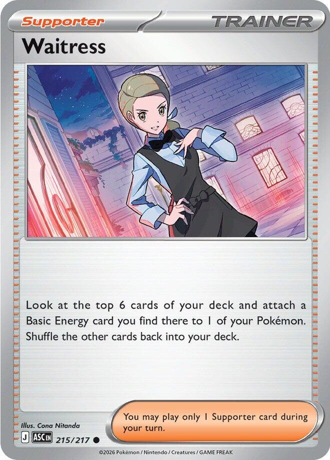 Waitress (215/217) [Mega Evolution: Ascended Heroes] | L.A. Mood Comics and Games