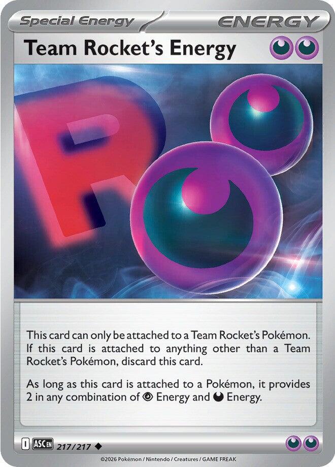 Team Rocket's Energy (217/217) [Mega Evolution: Ascended Heroes] | L.A. Mood Comics and Games