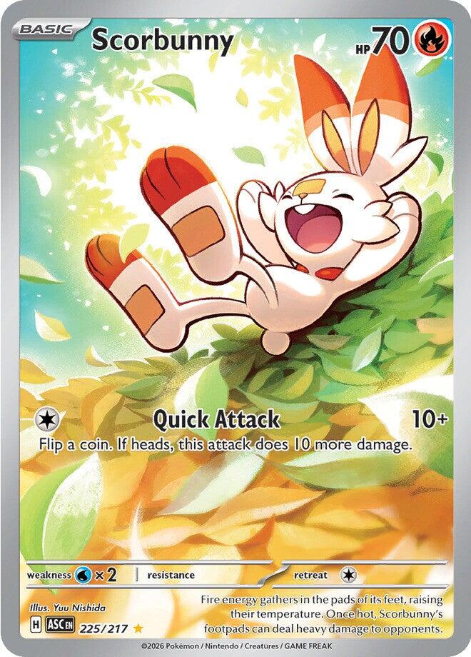 Scorbunny (225/217) [Mega Evolution: Ascended Heroes] | L.A. Mood Comics and Games