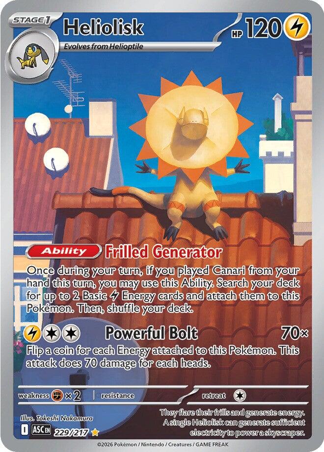 Heliolisk (229/217) [Mega Evolution: Ascended Heroes] | L.A. Mood Comics and Games