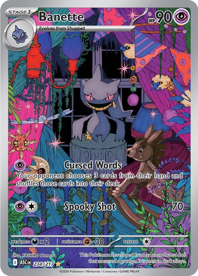 Banette (234/217) [Mega Evolution: Ascended Heroes] | L.A. Mood Comics and Games