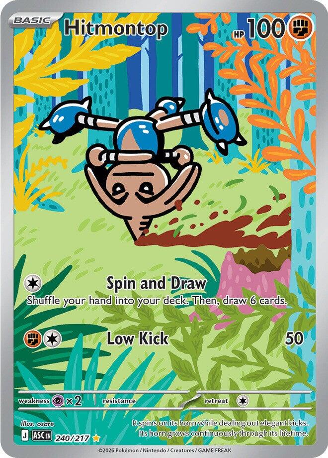 Hitmontop (240/217) [Mega Evolution: Ascended Heroes] | L.A. Mood Comics and Games