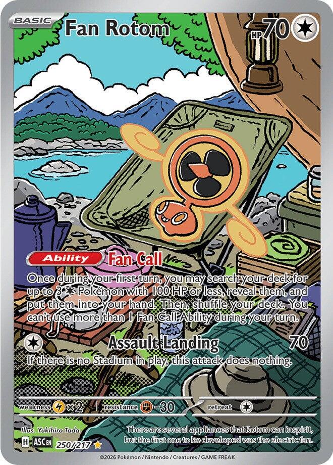 Fan Rotom (250/217) [Mega Evolution: Ascended Heroes] | L.A. Mood Comics and Games