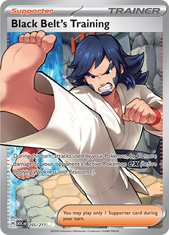 Black Belt's Training (255/217) [Mega Evolution: Ascended Heroes] | L.A. Mood Comics and Games