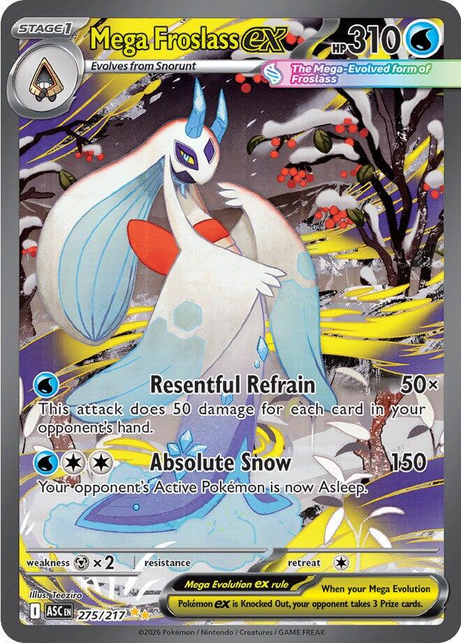 Mega Froslass ex (275/217) [Mega Evolution: Ascended Heroes] | L.A. Mood Comics and Games