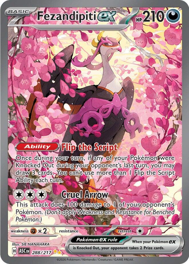 Fezandipiti ex (288/217) [Mega Evolution: Ascended Heroes] | L.A. Mood Comics and Games