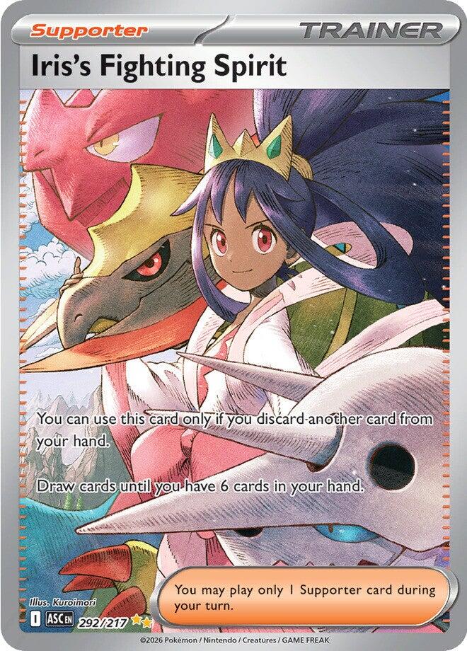 Iris's Fighting Spirit (292/217) [Mega Evolution: Ascended Heroes] | L.A. Mood Comics and Games