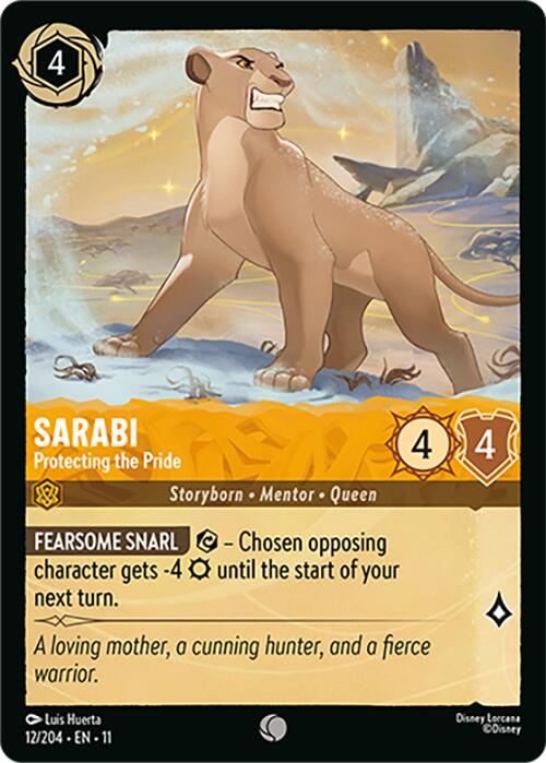 Sarabi - Protecting the Pride (12/204) [Winterspell] | L.A. Mood Comics and Games