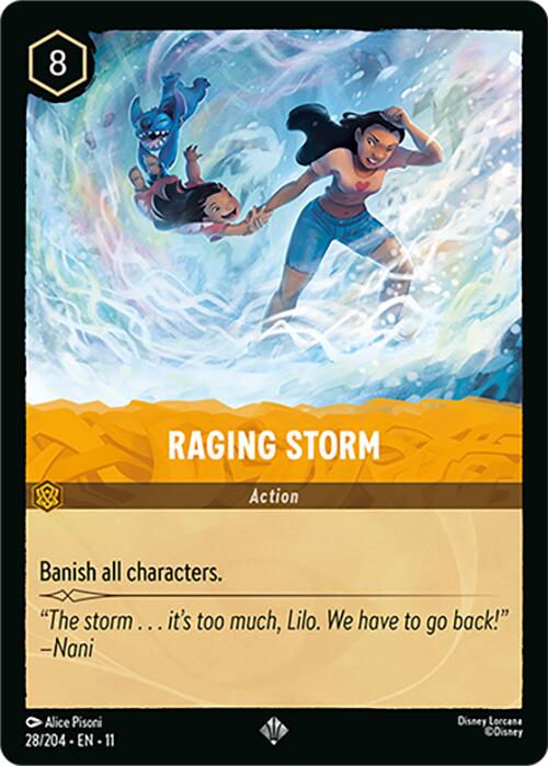 Raging Storm (28/204) [Winterspell] | L.A. Mood Comics and Games