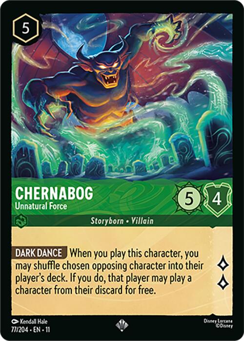Chernabog - Unnatural Force (77/204) [Winterspell] | L.A. Mood Comics and Games
