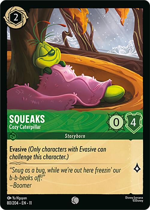 Squeaks - Cozy Caterpillar (80/204) [Winterspell] | L.A. Mood Comics and Games