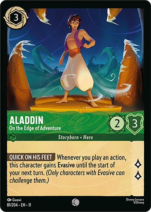 Aladdin - On the Edge of Adventure (81/204) [Winterspell] | L.A. Mood Comics and Games