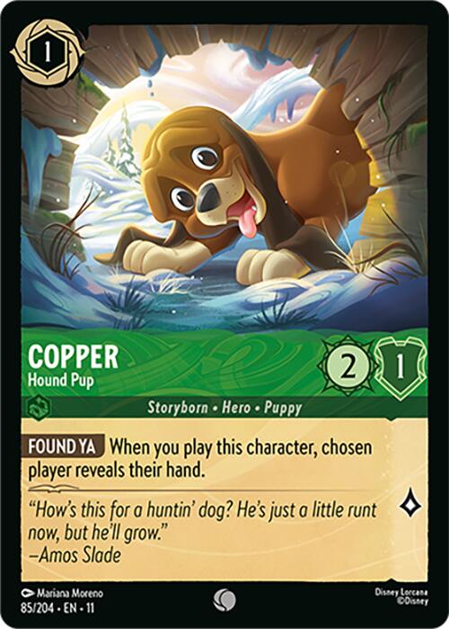 Copper - Hound Pup (85/204) [Winterspell] | L.A. Mood Comics and Games