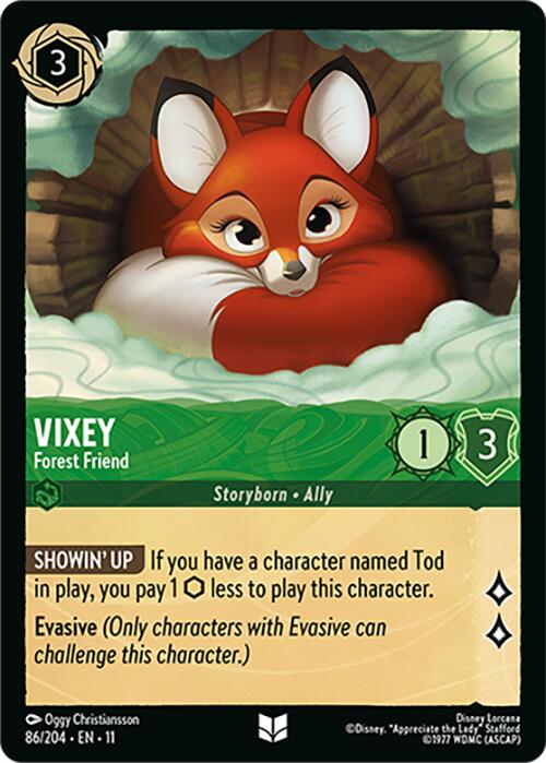 Vixey - Forest Friend (86/204) [Winterspell] | L.A. Mood Comics and Games