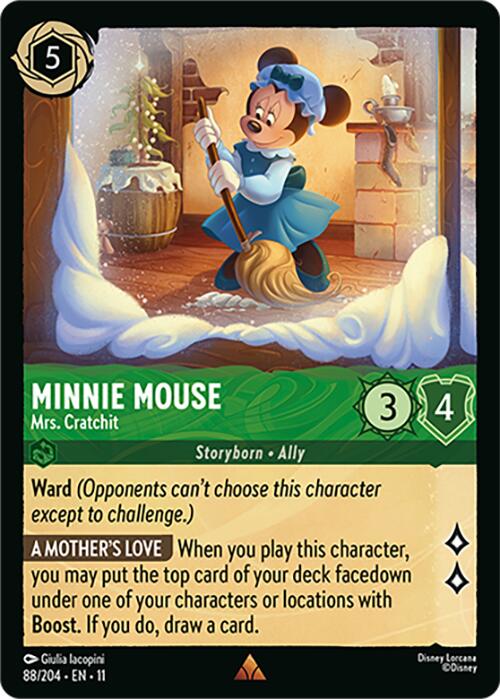Minnie Mouse - Mrs. Cratchit (88/204) [Winterspell] | L.A. Mood Comics and Games