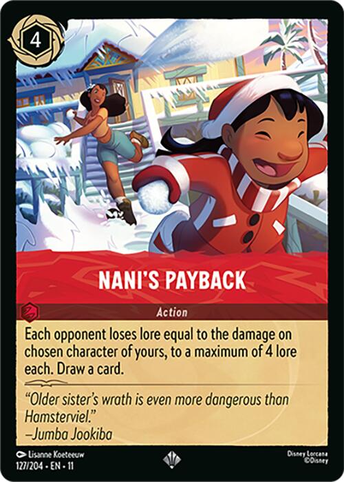 Nani's Payback (127/204) [Winterspell] | L.A. Mood Comics and Games