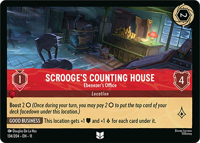 Scrooge's Counting House - Ebenezer's Office (134/204) [Winterspell] | L.A. Mood Comics and Games