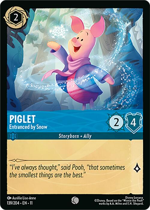 Piglet - Entranced by Snow (139/204) [Winterspell] | L.A. Mood Comics and Games