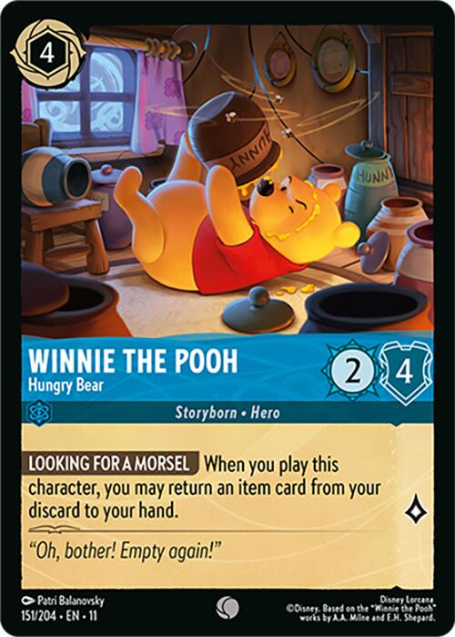 Winnie the Pooh - Hungry Bear (151/204) [Winterspell] | L.A. Mood Comics and Games