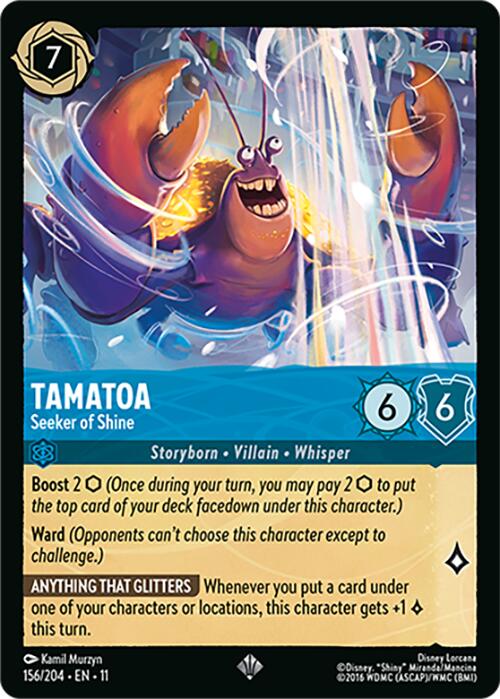 Tamatoa - Seeker of Shine (156/204) [Winterspell] | L.A. Mood Comics and Games