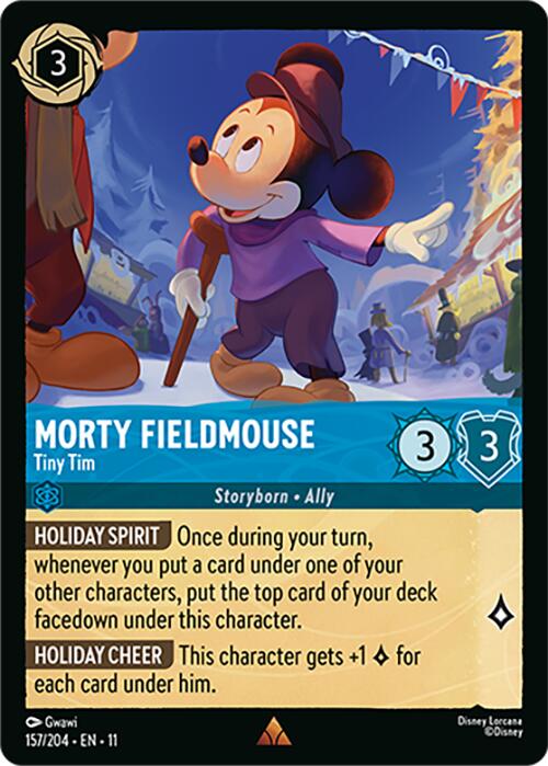 Morty Fieldmouse - Tiny Tim (157/204) [Winterspell] | L.A. Mood Comics and Games