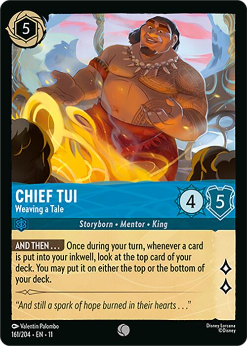 Chief Tui - Weaving a Tale (161/204) [Winterspell] | L.A. Mood Comics and Games