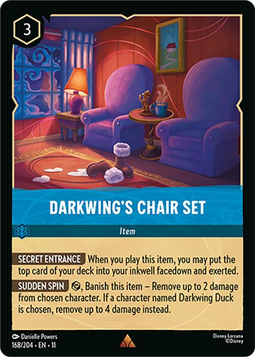 Darkwing's Chair Set (168/204) [Winterspell] | L.A. Mood Comics and Games
