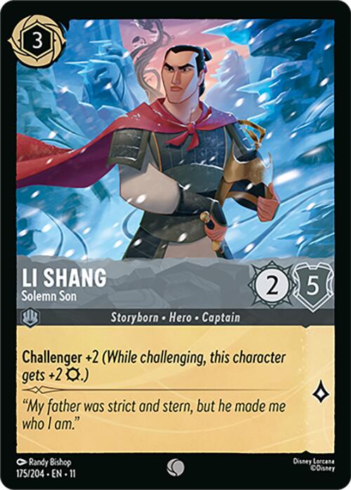 Li Shang - Solemn Son (175/204) [Winterspell] | L.A. Mood Comics and Games