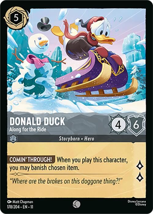 Donald Duck - Along for the Ride (178/204) [Winterspell] | L.A. Mood Comics and Games