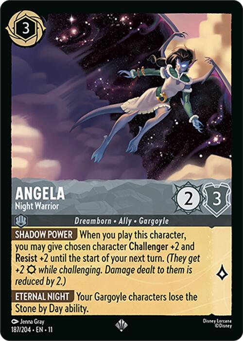 Angela - Night Warrior (187/204) [Winterspell] | L.A. Mood Comics and Games
