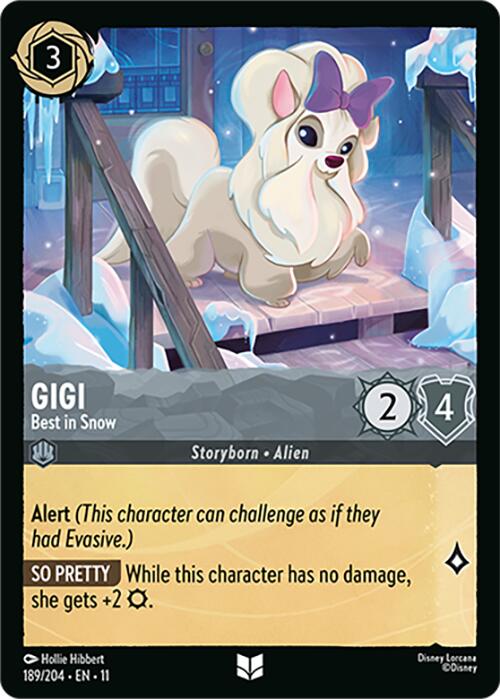 Gigi - Best in Snow (189/204) [Winterspell] | L.A. Mood Comics and Games