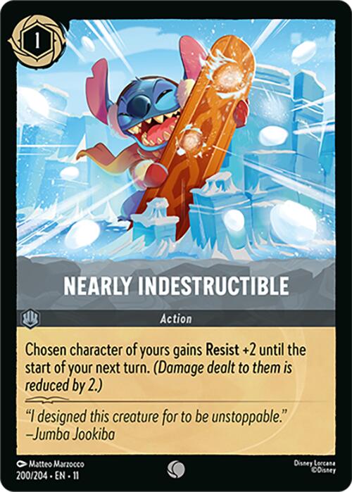 Nearly Indestructible (200/204) [Winterspell] | L.A. Mood Comics and Games