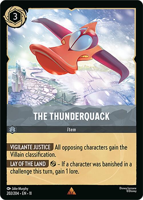 The Thunderquack (202/204) [Winterspell] | L.A. Mood Comics and Games