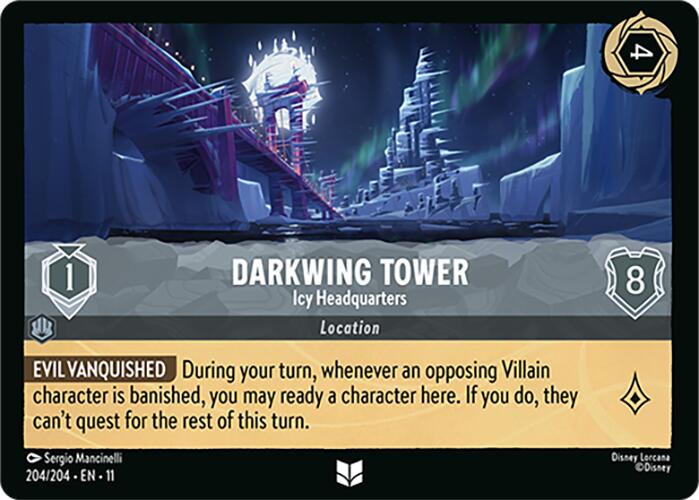 Darkwing Tower - Icy Headquarters (204/204) [Winterspell] | L.A. Mood Comics and Games