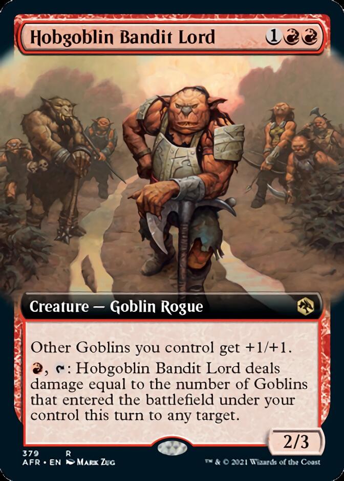 Hobgoblin Bandit Lord (Extended Art) [Dungeons & Dragons: Adventures in the Forgotten Realms] | L.A. Mood Comics and Games