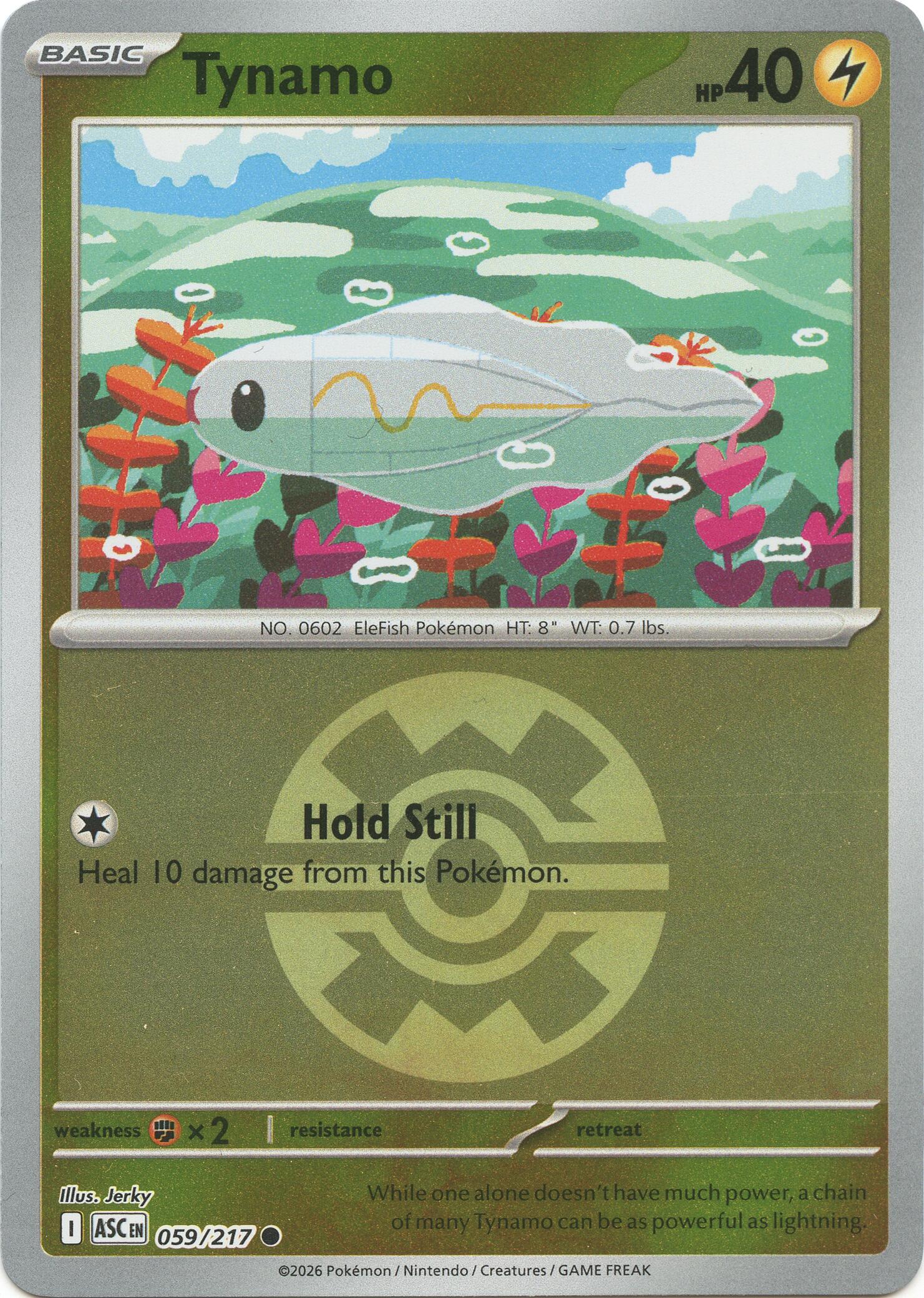 Tynamo (059/217) (Quick Ball) [Mega Evolution: Ascended Heroes] | L.A. Mood Comics and Games
