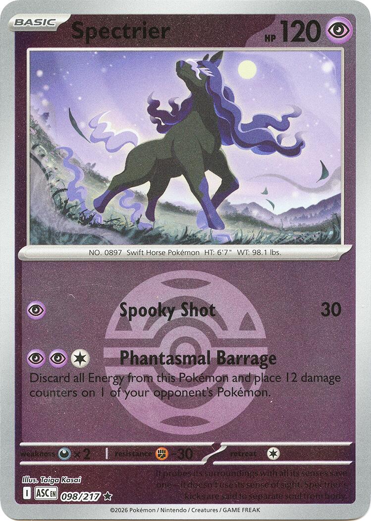Spectrier (098/217) (Dusk Ball) [Mega Evolution: Ascended Heroes] | L.A. Mood Comics and Games