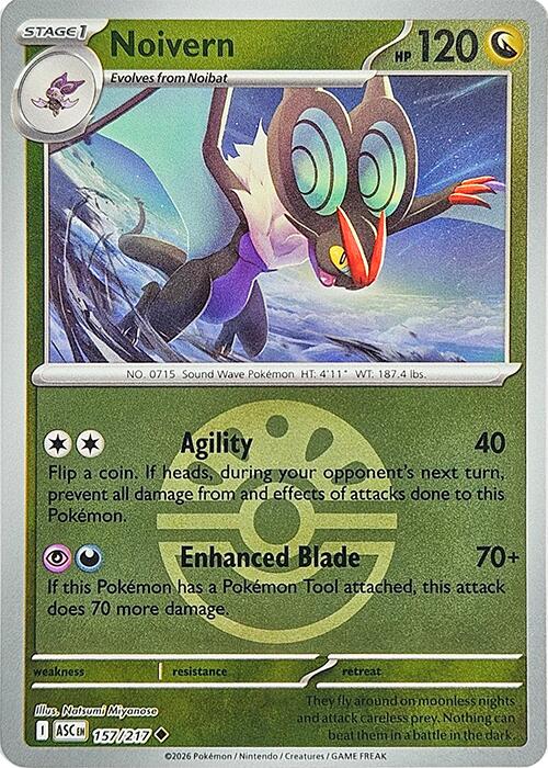 Noivern (157/217) (Friend Ball) [Mega Evolution: Ascended Heroes] | L.A. Mood Comics and Games