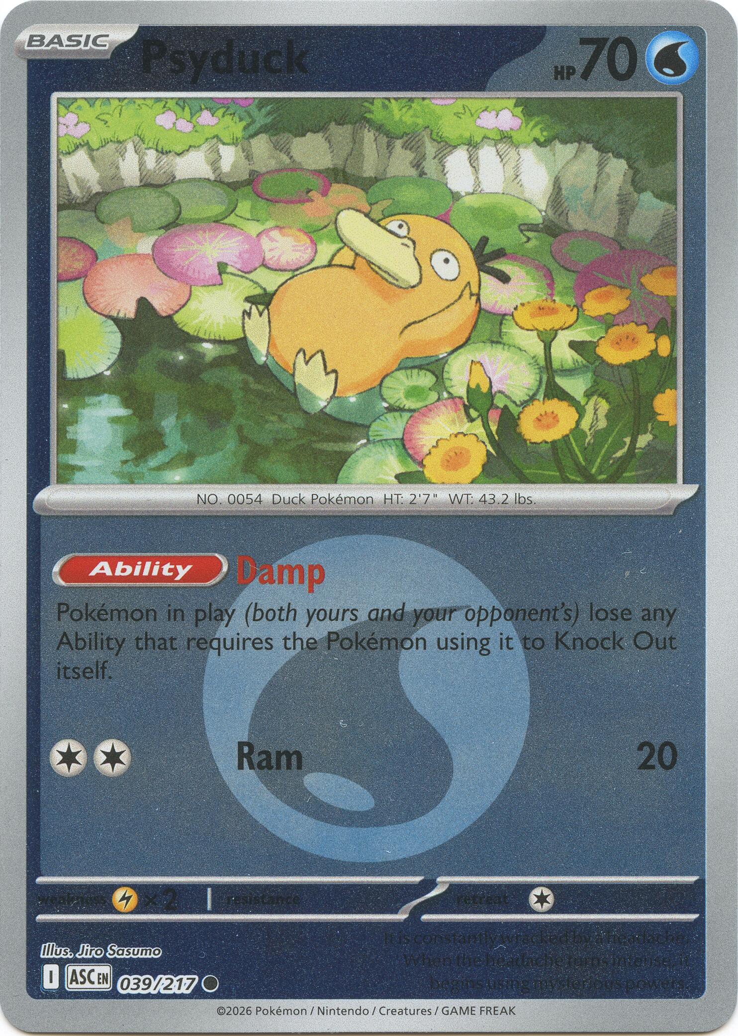 Psyduck (039/217) (Energy Symbol Pattern) [Mega Evolution: Ascended Heroes] | L.A. Mood Comics and Games