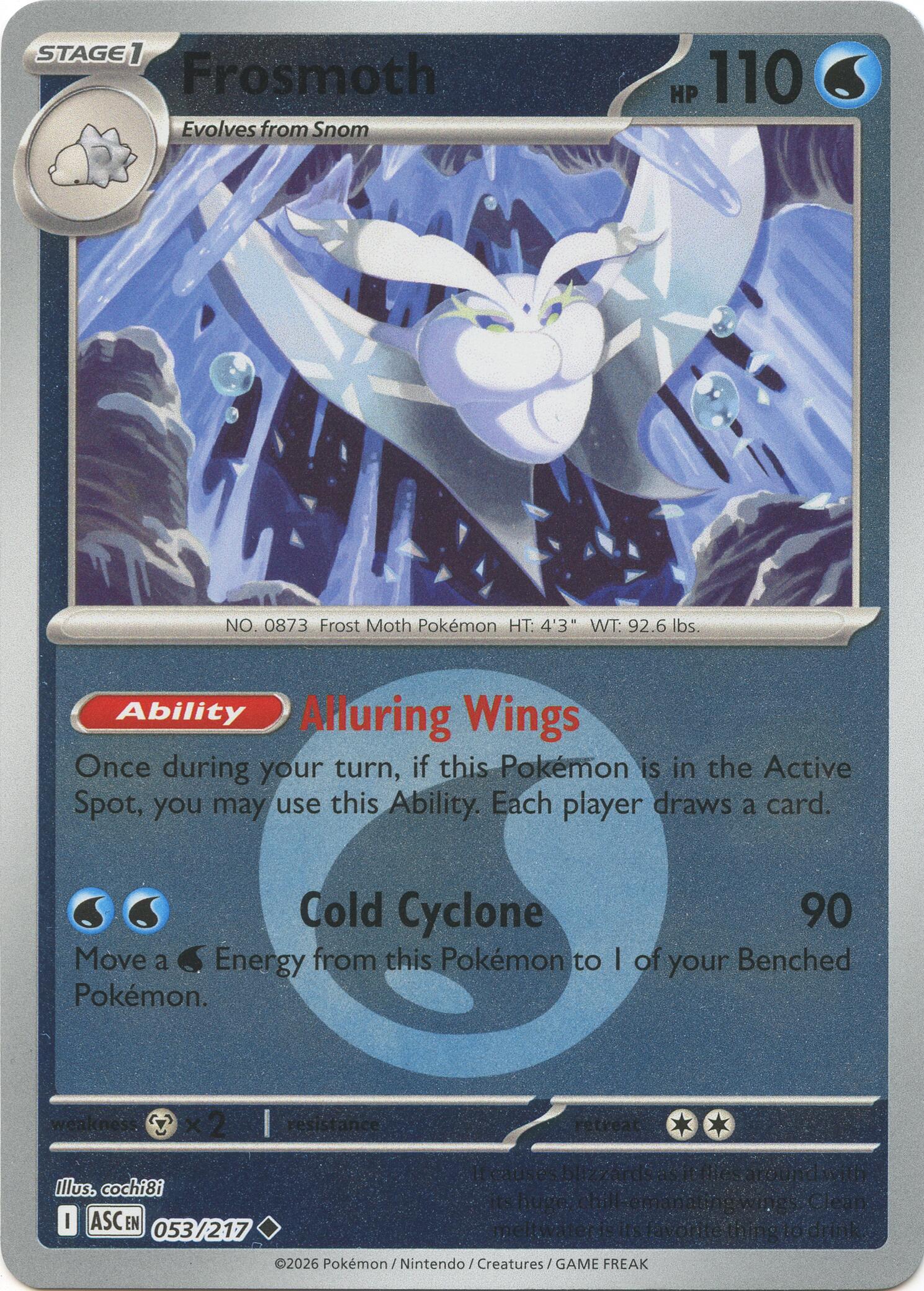 Frosmoth (053/217) (Energy Symbol Pattern) [Mega Evolution: Ascended Heroes] | L.A. Mood Comics and Games