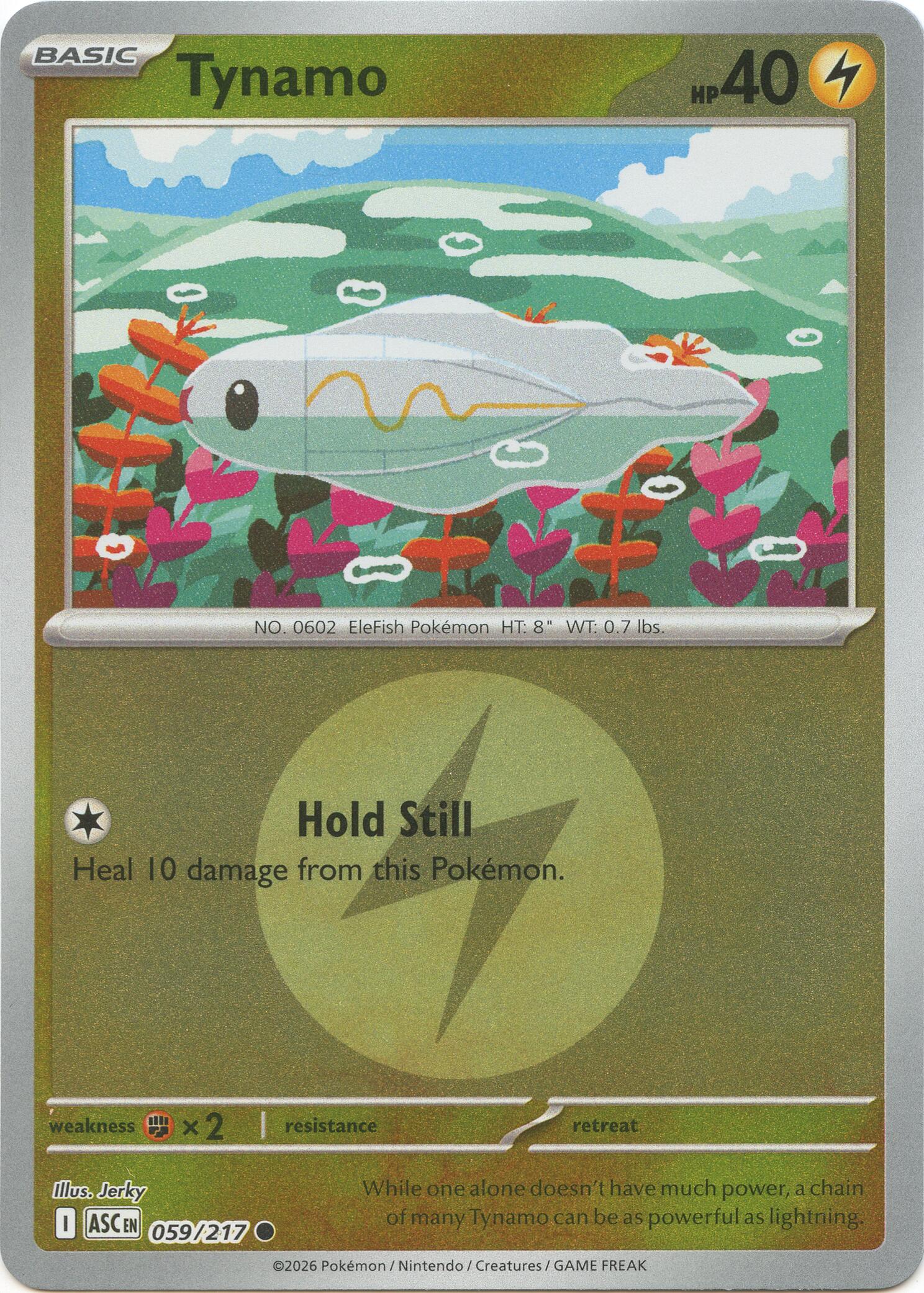 Tynamo (059/217) (Energy Symbol Pattern) [Mega Evolution: Ascended Heroes] | L.A. Mood Comics and Games