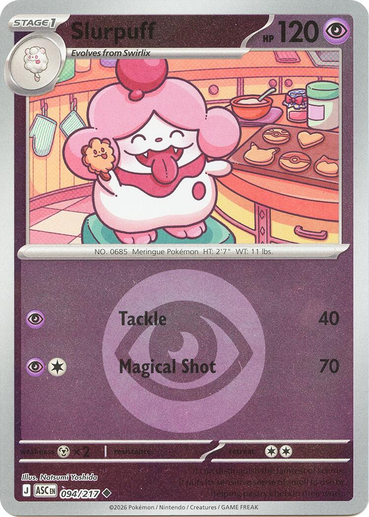 Slurpuff (094/217) (Energy Symbol Pattern) [Mega Evolution: Ascended Heroes] | L.A. Mood Comics and Games
