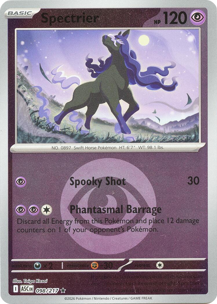Spectrier (098/217) (Energy Symbol Pattern) [Mega Evolution: Ascended Heroes] | L.A. Mood Comics and Games
