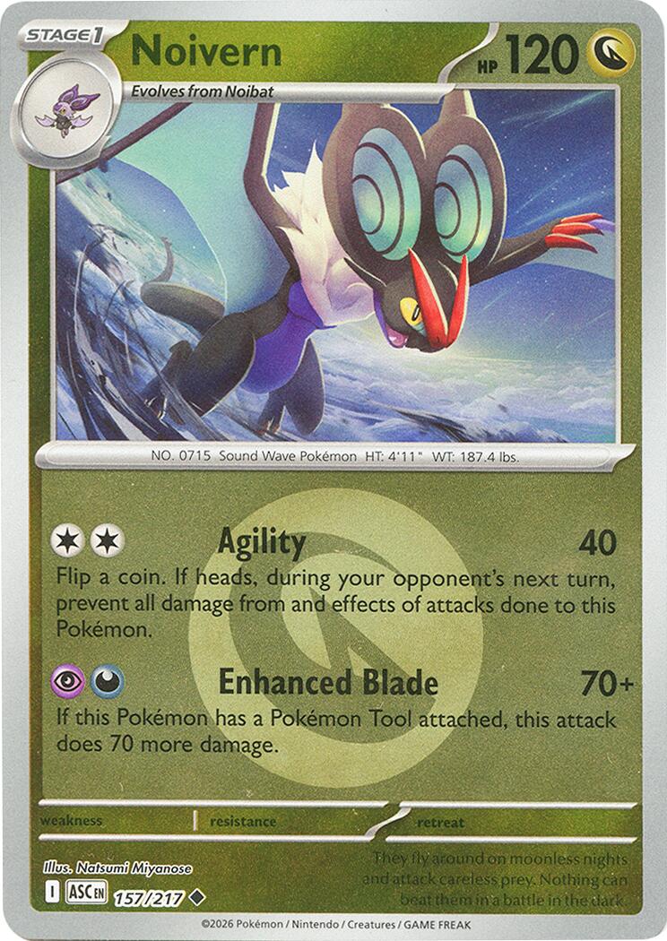 Noivern (157/217) (Energy Symbol Pattern) [Mega Evolution: Ascended Heroes] | L.A. Mood Comics and Games