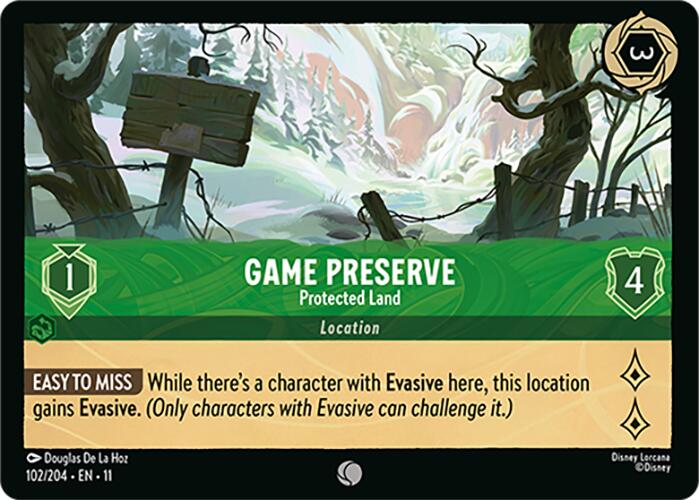 Game Preserve - Protected Land (102/204) [Winterspell] | L.A. Mood Comics and Games