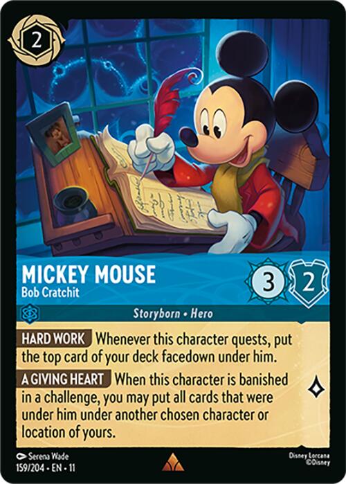 Mickey Mouse - Bob Cratchit (159/204) [Winterspell] | L.A. Mood Comics and Games