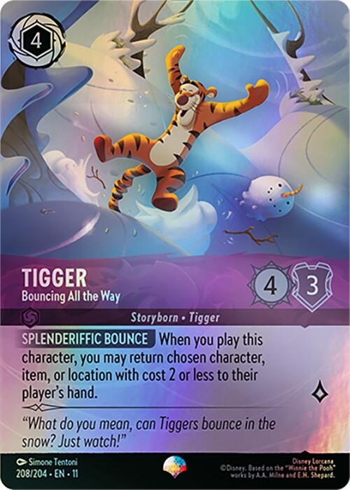 Tigger - Bouncing All the Way (Epic) (208/204) [Winterspell] | L.A. Mood Comics and Games