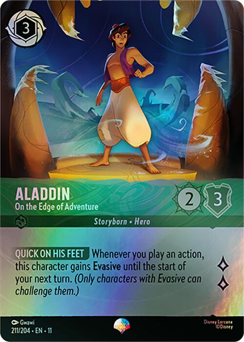 Aladdin - On the Edge of Adventure (Epic) (211/204) [Winterspell] | L.A. Mood Comics and Games